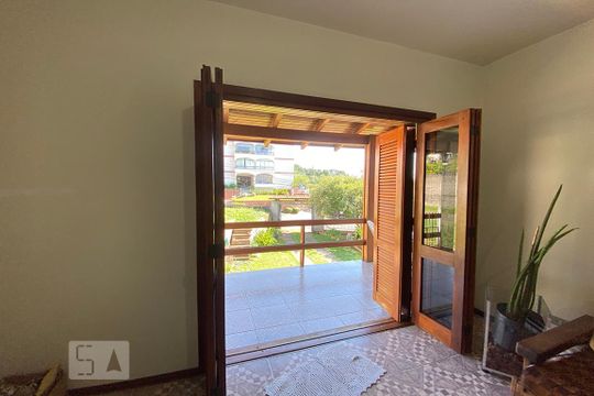 Porta Janela da Sala de casa à venda com 2 quartos, 75m² em Centro, Novo Hamburgo