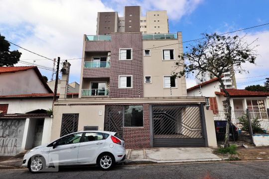Fachada de apartamento para alugar com 2 quartos, 58m² em Campestre, Santo André