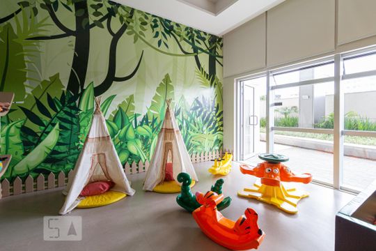 Área comum - Brinquedoteca de apartamento à venda com 2 quartos, 63m² em Centro, Osasco