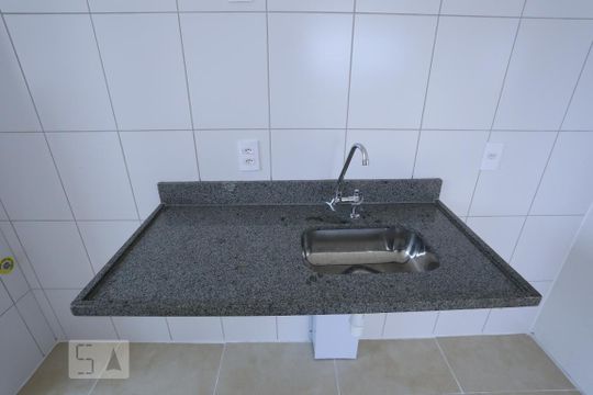 Detalhe Cozinha de apartamento à venda com 2 quartos, 38m² em Vila Pierina, São Paulo