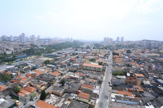 Vista da Sala de apartamento à venda com 2 quartos, 38m² em Vila Pierina, São Paulo