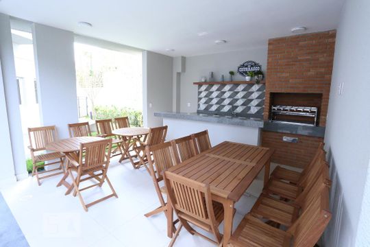 Área comum - Churrasqueira de apartamento à venda com 2 quartos, 38m² em Vila Pierina, São Paulo