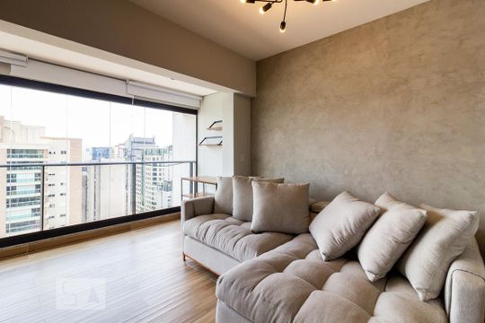 Studio de kitnet/studio para alugar com 1 quarto, 43m² em Itaim Bibi, São Paulo