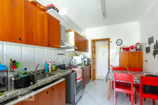 Cozinha de apartamento à venda com 3 quartos, 220m² em Centro, São Bernardo do Campo