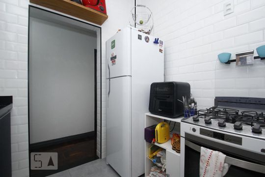 Cozinha de apartamento para alugar com 4 quartos, 105m² em Flamengo, Rio de Janeiro