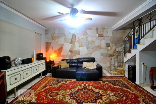 Sala de casa à venda com 3 quartos, 250m² em Vila Alice, Santo André