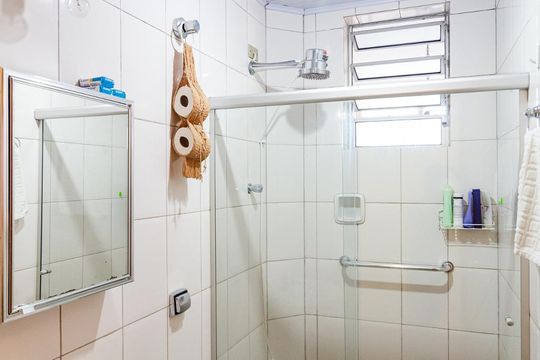 Banheiro Social de apartamento à venda com 3 quartos, 120m² em Vila Guarani (z Sul), São Paulo