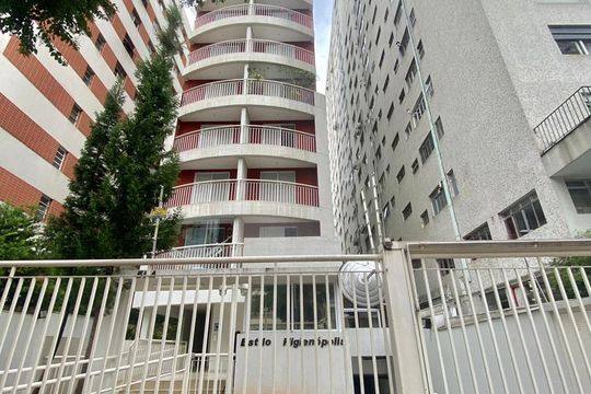 Fachada de apartamento para alugar com 2 quartos, 56m² em Santa Cecilia, São Paulo