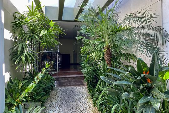 Portaria de apartamento para alugar com 4 quartos, 192m² em Leblon, Rio de Janeiro