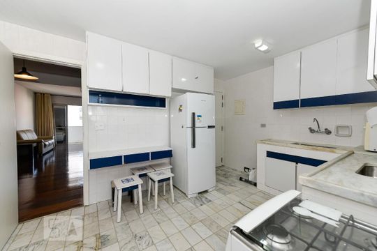 Cozinha de apartamento para alugar com 4 quartos, 192m² em Leblon, Rio de Janeiro