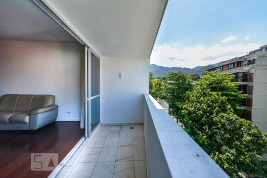 Varanda da Sala de apartamento para alugar com 4 quartos, 192m² em Leblon, Rio de Janeiro