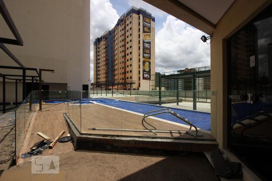 Piscina de apartamento para alugar com 2 quartos, 55m² em Sul (águas Claras), Brasília