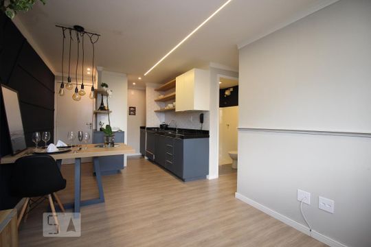 Sala de apartamento para alugar com 2 quartos, 55m² em Sul (águas Claras), Brasília