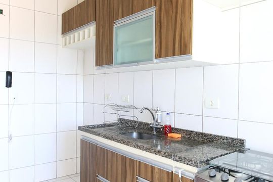 Cozinha de apartamento para alugar com 2 quartos, 65m² em Jardim Petrópolis, São José dos Campos