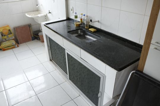 Cozinha - Torneira de apartamento à venda com 2 quartos, 58m² em Cascadura, Rio de Janeiro
