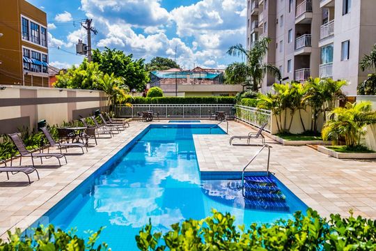 Área comum - Piscina de apartamento à venda com 2 quartos, 50m² em Vila Industrial (campinas), Campinas