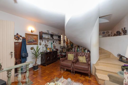 Sala de casa à venda com 3 quartos, 105m² em Chácara Santo Antônio (zona Sul), São Paulo