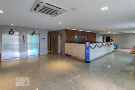 Hall de Entrada de apartamento para alugar com 1 quarto, 32m² em Eldorado, Contagem