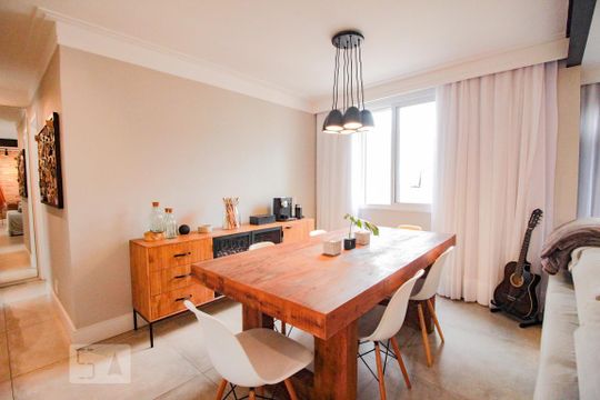 sala jantar de apartamento à venda com 2 quartos, 84m² em Casa Verde, São Paulo