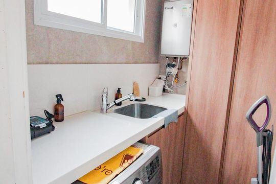 area de serviço de apartamento à venda com 2 quartos, 84m² em Casa Verde, São Paulo