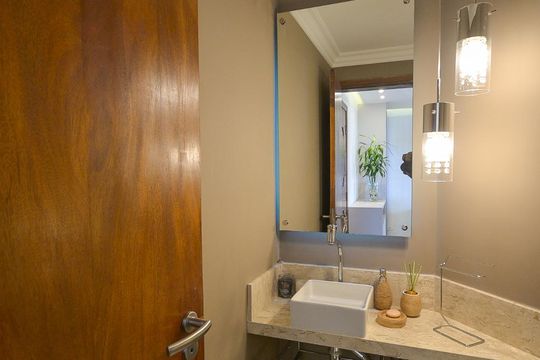Lavabo de apartamento à venda com 4 quartos, 135m² em Vila Mariana, São Paulo