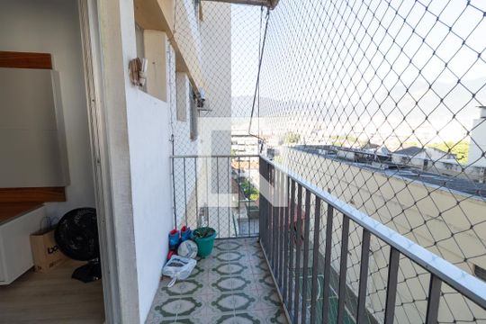 Varanda da Sala de apartamento à venda com 2 quartos, 85m² em Vila Isabel, Rio de Janeiro