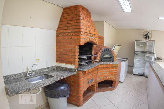 Área comum - Churrasqueira de apartamento para alugar com 2 quartos, 46m² em Jardim Márcia, Campinas