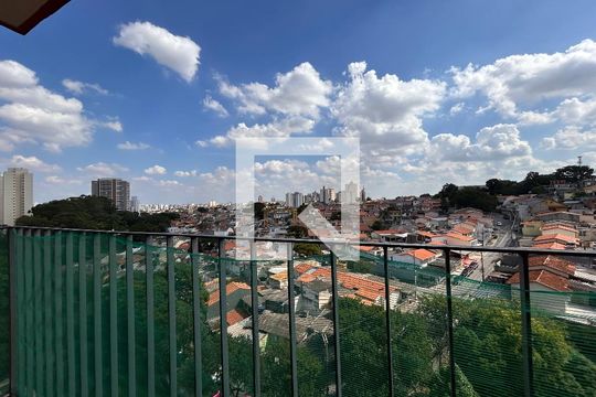Varanda da Sala de apartamento à venda com 2 quartos, 60m² em Vila Amélia, São Paulo