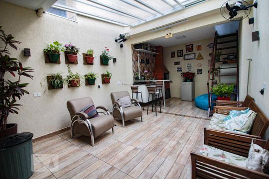 area gourmet de casa à venda com 2 quartos, 110m² em Casa Verde Alta, São Paulo