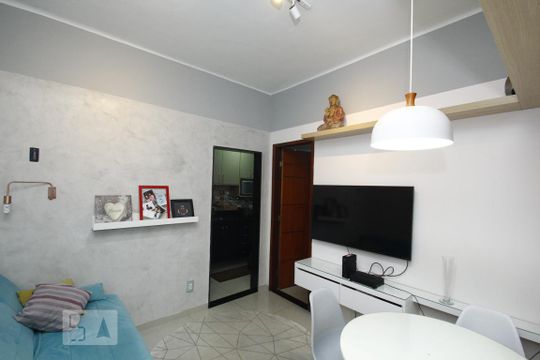 Sala de apartamento para alugar com 1 quarto, 40m² em Centro, Rio de Janeiro