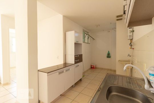 Cozinha de apartamento para alugar com 1 quarto, 50m² em Campo Grande, Rio de Janeiro