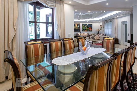 Sala de Jantar de casa de condomínio à venda com 2 quartos, 450m² em Barra da Tijuca, Rio de Janeiro
