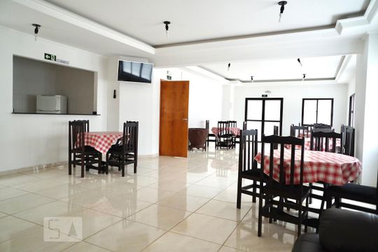 Salão de festas de apartamento para alugar com 2 quartos, 68m² em Campestre, Santo André
