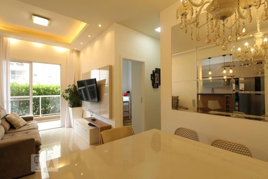 Sala de apartamento à venda com 2 quartos, 98m² em Recreio dos Bandeirantes, Rio de Janeiro