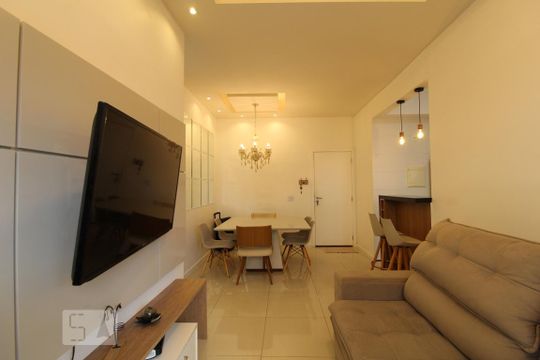 Sala de apartamento à venda com 2 quartos, 98m² em Recreio dos Bandeirantes, Rio de Janeiro