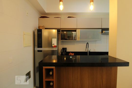 Cozinha de apartamento à venda com 2 quartos, 98m² em Recreio dos Bandeirantes, Rio de Janeiro