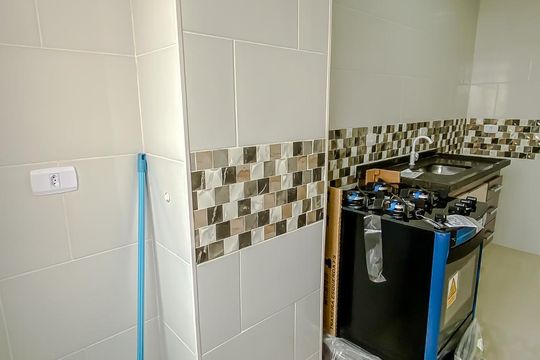 Lavanderia de apartamento à venda com 2 quartos, 50m² em Brás, São Paulo