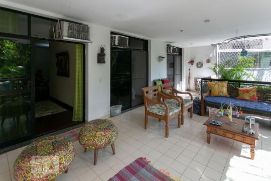 Varanda da Sala de apartamento à venda com 2 quartos, 147m² em Recreio dos Bandeirantes, Rio de Janeiro