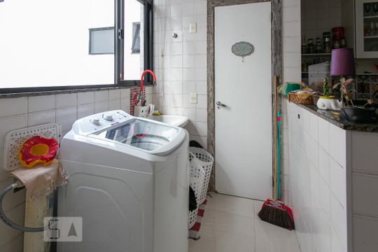 Cozinha e Área de Serviço de apartamento à venda com 2 quartos, 147m² em Recreio dos Bandeirantes, Rio de Janeiro