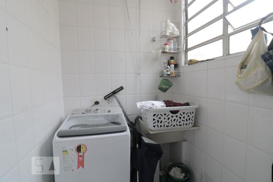 Area de serviço  de apartamento à venda com 2 quartos, 78m² em Vila Bertioga, São Paulo