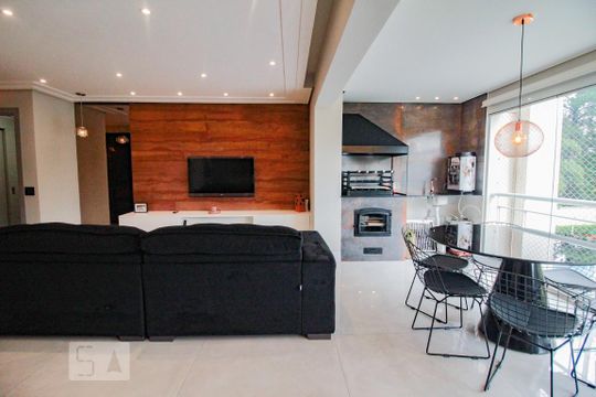 Sala de apartamento à venda com 3 quartos, 142m² em Lauzane Paulista, São Paulo