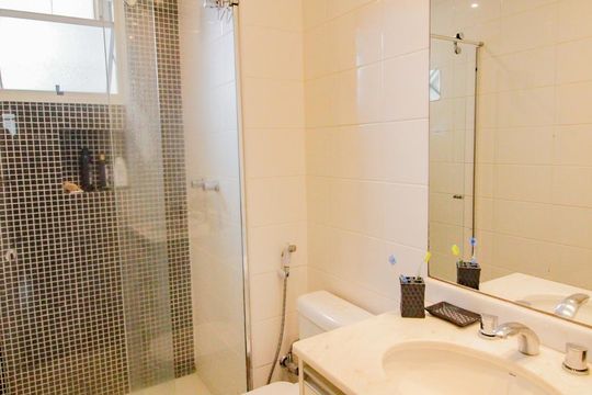 Banheiro de apartamento à venda com 3 quartos, 142m² em Lauzane Paulista, São Paulo