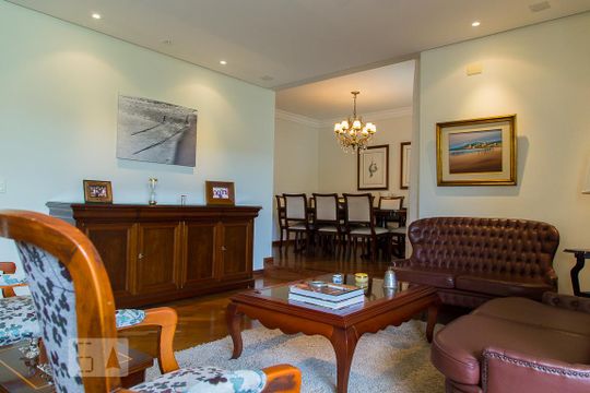 Sala de estar 2 de apartamento à venda com 4 quartos, 220m² em Jardim Prudência, São Paulo