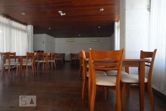 Área comum - Salão de festas de apartamento para alugar com 1 quarto, 38m² em Centro Histórico, Porto Alegre