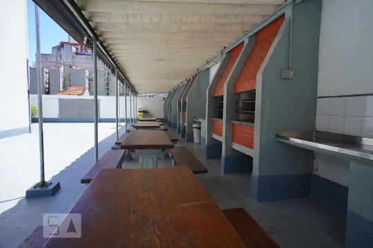 Área comum - Churrasqueira de apartamento para alugar com 1 quarto, 38m² em Centro Histórico, Porto Alegre