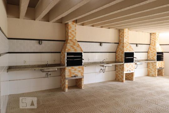 Área comum - Churrasqueira de apartamento para alugar com 2 quartos, 70m² em Alto da Glória, Goiânia