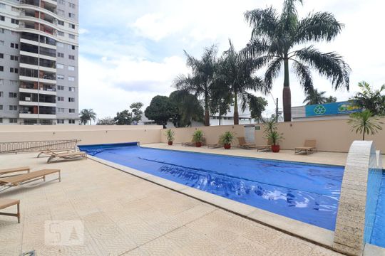 Área comum - Piscina de apartamento para alugar com 2 quartos, 70m² em Alto da Glória, Goiânia