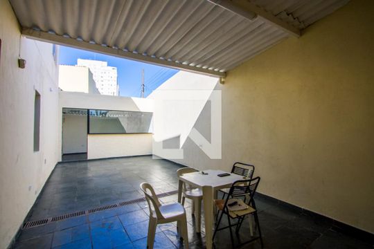 Espaço gourmet de casa à venda com 3 quartos, 201m² em Vila Alzira, Santo André