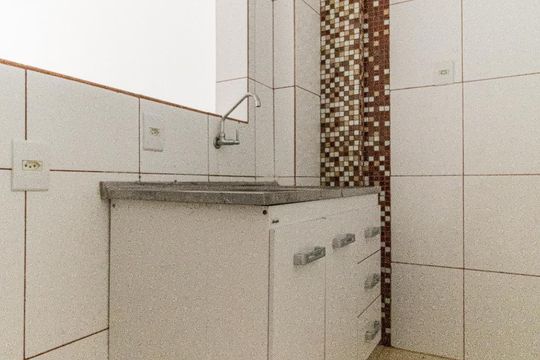 Cozinha - Armário de apartamento para alugar com 1 quarto, 30m² em República, São Paulo