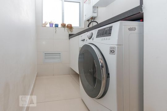 Área de Serviço de apartamento à venda com 1 quarto, 49m² em Campo Belo, São Paulo
